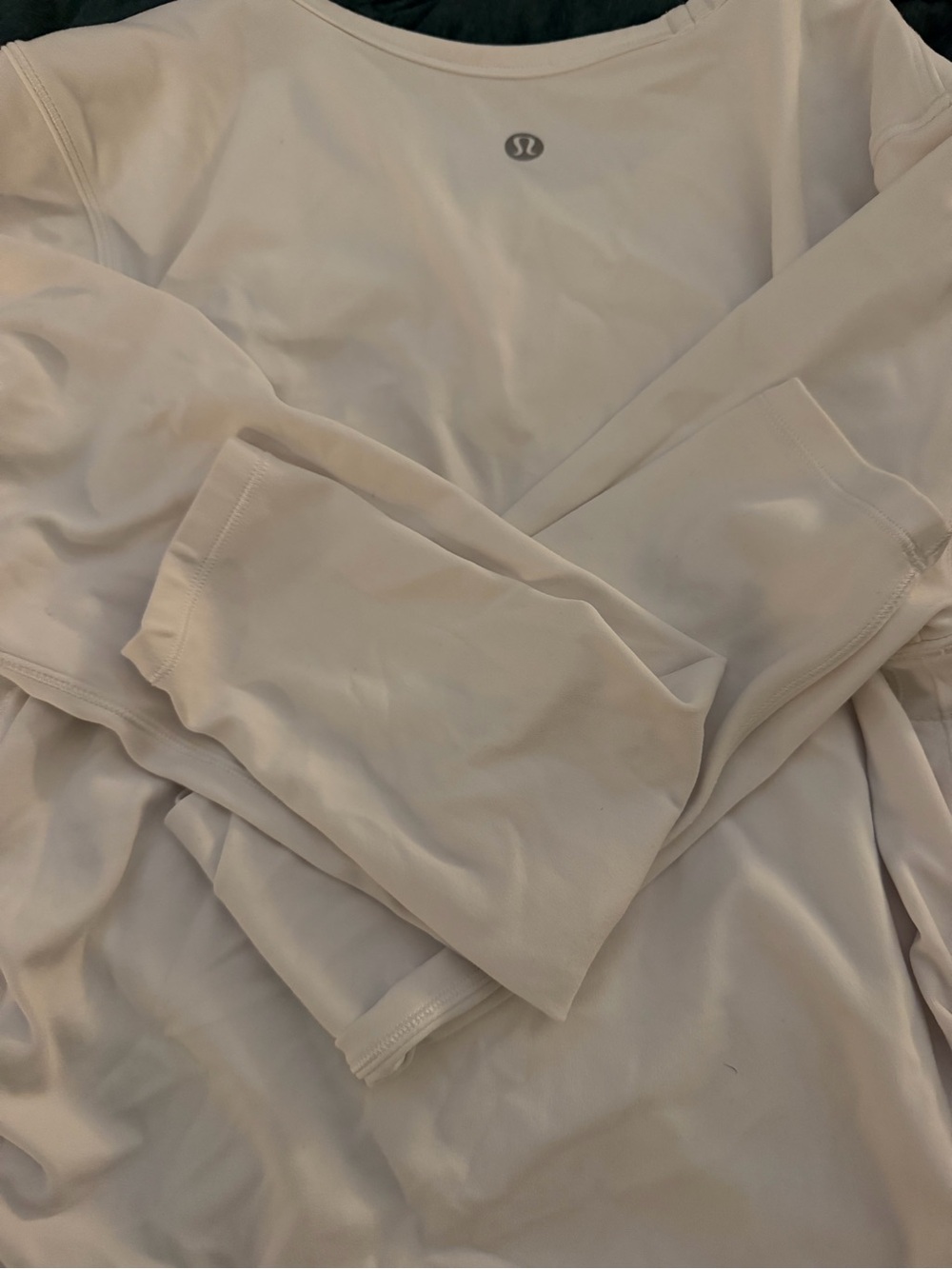 Lululemon all it takes nulu long sleeve with side ruching - Picture 3 of 5